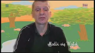 Wojtek z Bombasu modli się w TV Trwam