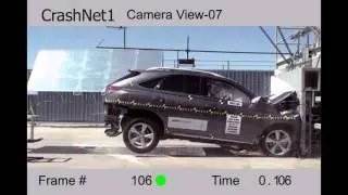 Lexus RX   2013   Frontal Crash Test   NHTSA   CrashNet1