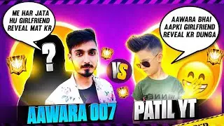 Awaraa007 Scammed By Bindass Laila And Patil Yt 1V1 || Aawara007 Vs Patil Yt || Garena Free Fire