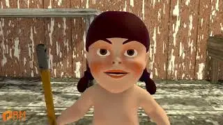SQUID GAME - Doll Baby Vs Nick - Destroy Honeycomb Candy Challenge- Scary Teacher 3D_01