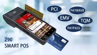 Z90 Supermarket Handheld POS Terminal | Portable POS with Printer & SDK