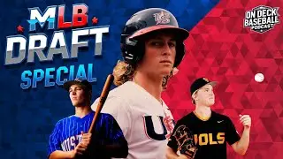 MLB Draft Live Reaction Show | On Deck Baseball Podcast