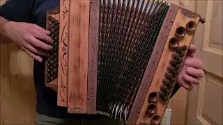WoidBua Harmonika Modell L&auml;rche Altholz Massiv Gis Cis Fis H