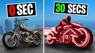 каждые 30 секунд мой МОТОЦИКЛ становится БЫСТРЕЕ.. GTA 5 RP