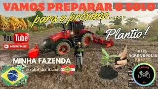 Vamos preparar o solo para o próximo plantio - Ep 27🚜👨‍🌾 ✅#farmingsimulator22 #live ON HOJE