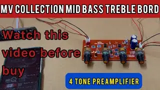 MV Collection 4 tone Mid Bass Treble Board &hellip; Unboxing and Sound test&hellip;&hellip; @AMPTECH DIY