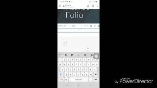How to Make E-Portfolio using Android Phone and via Google site