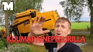 Puimurien pesut KUUMAPAINEPESURILLA