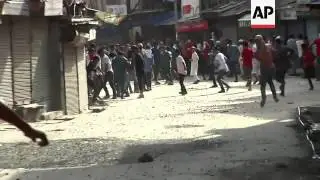Kashmiris protest violence against Palestinians in Gaza