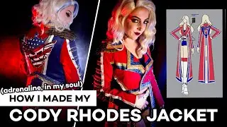 CODY RHODES COSPLAY (WWE/AEW): How I made my super cool jacket