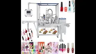 Faster, Smarter, Better: TENZ Fully Automatic Nail Polish Filling and Capping Machine