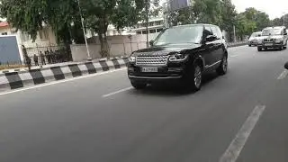 CM kumaraswami his range rover