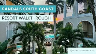 Sandals South Coast Brief Resort Walkthrough | Shoreline Destinations