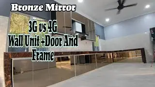 3G + 4G Kitchen Cabinet || Wall Unit+Door And Frame || Malaysia Cabinet Maker