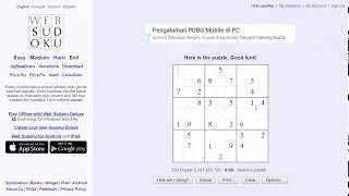 Web Sudoku Evil || P-002