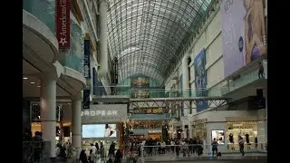 Toronto Eaton Centre Shopping Mall Canada November 2022