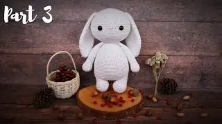 MUSICAL BUNNY🐇| PART 3 | HEAD| HOW TO CROCHET | AMIGURUMI TUTORIAL
