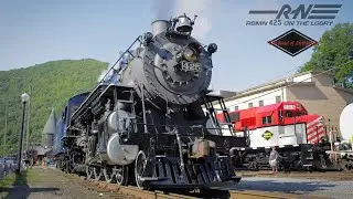 The Road of Anthracite: RBMN 425 on the Lehigh Gorge Scenic Railway!