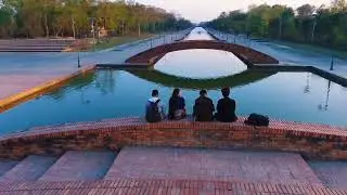 Lumbini nepal drone shots
