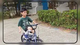 ZiZi:2025_学骑脚车（两个轮）