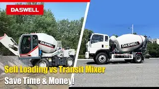 Self Loading Concrete Mixer vs Transit Mixer &ndash; Which Is Best for Your Project?