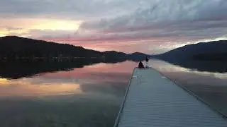 Whitefish Lake (4K) - Montana, USA