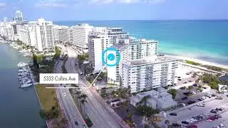 Furnished 2bed/2bath Condo on Miami Beach&rsquo;s Millionaires Row. 5333 Collins Avenue # 1002