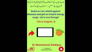 بیماریوں کے خلاف فولادی دیوار |The Orange Miracle: Boost Immunity, Glow Naturally & Detox Your Body!