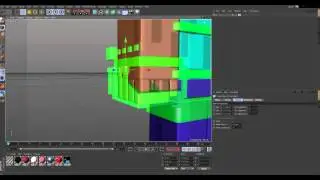 Cinema4d Free Minecraft Rig Showcase
