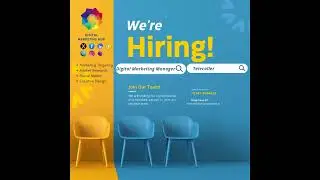 We are hiring  #socialmediamagic #marketingservices #digitalmarketing