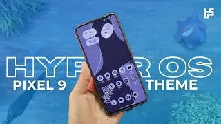 Pixel 9 Stock Android 15 Hyper Os Theme 🔥 New System UI, Control Centre & Lockscreen