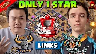 FUQING vs INQUISITION TOP 8 TH15 WAR BASE WITH LINK | TH15 LEGEND BASE LINK