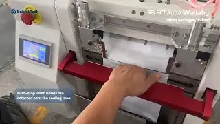 SelectAuto/Wallaby Auto Bagging Machine Safety Demo &ndash; Anti-Pinch Design | SelectPack #machine