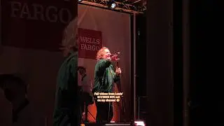 Lewis Capaldi tells the NYC crowd to 