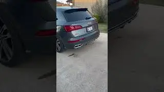034 Stage 1 tune insane sound Audi B9 SQ5 (bone stock exhaust)