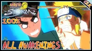 NARUTO Ultimate Ninja STORM Legacy - 100% ALL AWAKENINGS  - ITA PC UWQHD 2K
