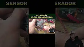 Вот как выходит из строя датчик акселератора автомобиля.