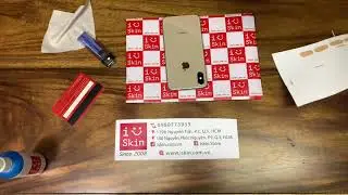 Hướng Dẫn Dán Skin Đổi Màu iPhone X Thành iPhone Xs Gold Tại iSkin.com.vn