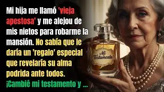 Mi hija dijo: 'Hueles a vieja, no abraces a mis hijos'. Esa noche cambié mi testamento por...