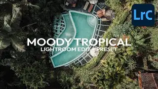 Moody Tropical Lightroom Edit 2024 + Free Preset Pack