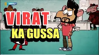 VIRAT KOHLI KO GUSSA KYU AATA HAI ? (THE ANGRY GUEST) | RAT RACE | COMEDY VIDEO | EP20 | Happii-Fi