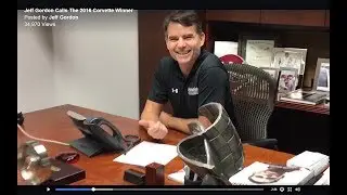 Jeff Gordon Calls the 2016 Corvette Winner - Jeff Gordon Children's Foundation Corvette Program