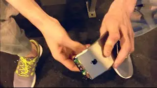 Не занимайтесь спортом с айфоном / crash iphone 6s (crash test)