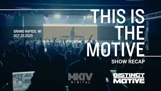 Show Recap: DISTINCT MOTIVE in Grand Rapids, MI - October 25th, 2025 - This Is The Motive Tour