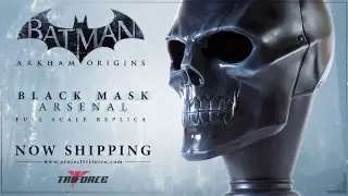 Now Shipping - Batman: Arkham Origins Black Mask Arsenal Full Scale Replica