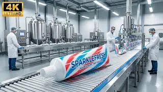 Inside the Mega Toothpaste Factory &ndash; (Full Process) How It's Made
