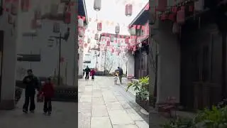 Beautiful Day in China walking Tour #4k #travel #youtubeshorts #slowliving #ambient #notalking