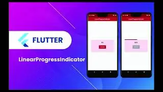 Flutter Widget | 49 | How to use LinearProgressIndicator | Speed Code