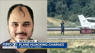 Man charged in Vancouver plane hijacking