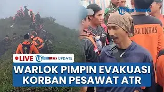 🔴 LIVE: Evakuasi Satu Korban Pesawat ATR di Jurang Bulusaraung Jalur Darat, Dipimpin Warga Lokal